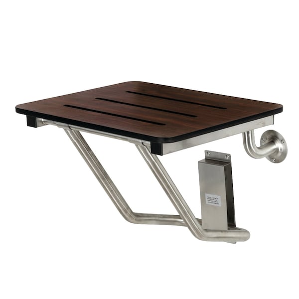 Kingston Brass 18 L, Phenolic;Stainless Steel, Dark Mahogany Wood Grain/Stainless Steel KBSS1816MW - main